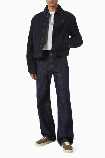 La Veste de-Nîmes Canevas Jacket in Denim