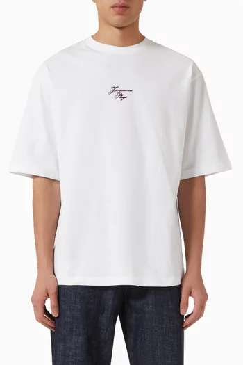 The Bateau T-shirt in Cotton-jersey