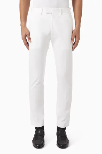 Chino Pants in Stretch Cotton Twill
