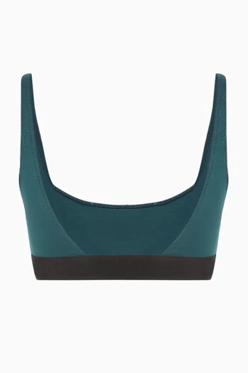 Logo Bralette in Modal-blend