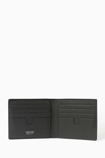 Logo Bifold Wallet in Leather