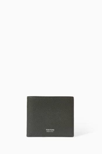 Logo Bifold Wallet in Leather