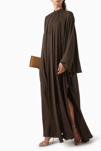 Slit Kaftan in Silk