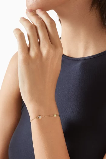 Lucky by the Yard Bracelet in 14kt Gold