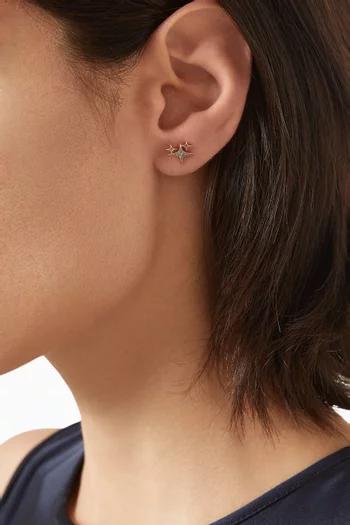 Twinkle Single Stud Earring in 14kt Gold