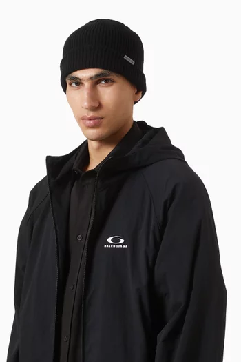 Logo Beanie in Knit
