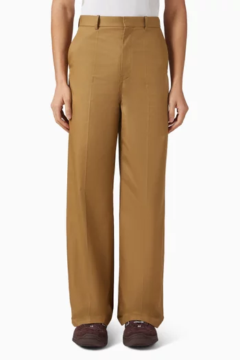 Large Chino Pants in Cotton-twill