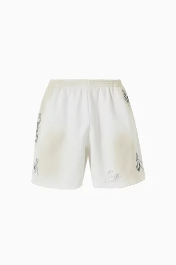 Classic Ink Shorts in Fleece