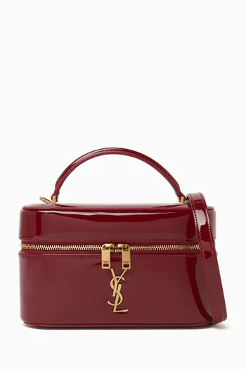Gaby Vanity Bag in Patent Leather