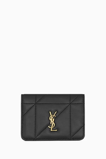 Jamie Bi-fold Card Case in Lambskin