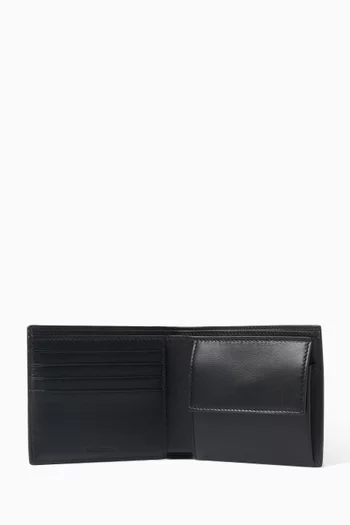 Le City Square Folded Coin Wallet in Arena Lambskin