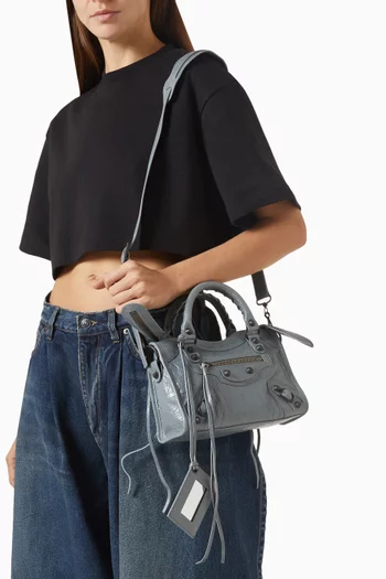 Mini Le City Bag in Arena Lambskin