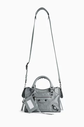 Mini Le City Bag in Arena Lambskin