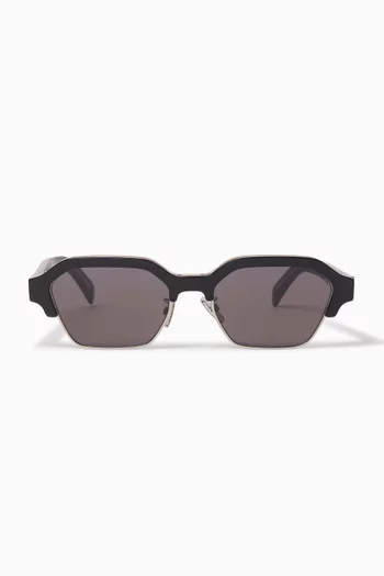 Combi Rectangle Sunglasses in Acetate