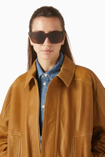 Sundown Shade Rectangular Sunglasses