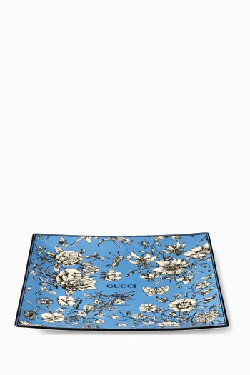 x Ginori 1735 Flora Sketch Trinket Tray in Porcelain