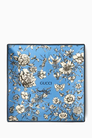 x Ginori 1735 Flora Sketch Trinket Tray in Porcelain