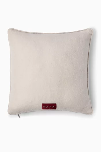 GG Cushion in Wool & Cashmere