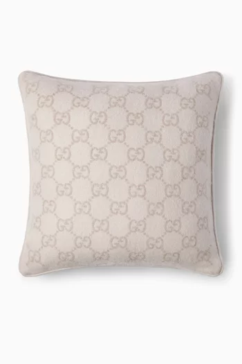 GG Cushion in Wool & Cashmere