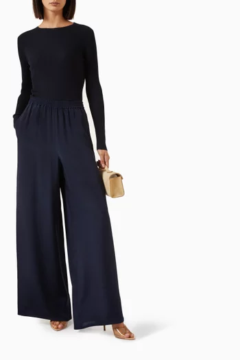 Disegno Top in Rib-knit Wool