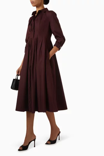 Adagio Shirt Dress in Cotton-poplin