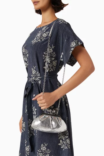 XS Pasticcino Bag in Metallic Leather