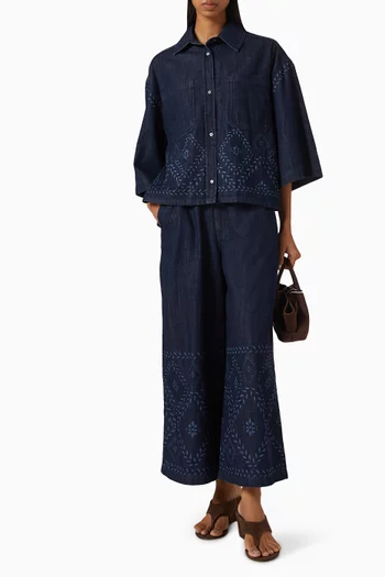 Wkdlampada Pants in Denim