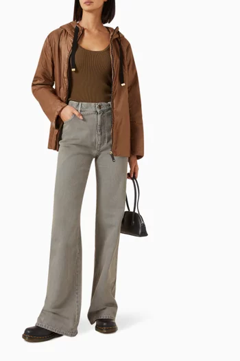 Editta Top in Rib-knit