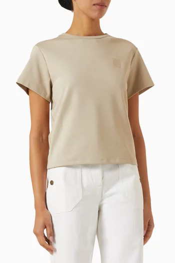 Quagga T-shirt in Technical Cotton-jersey