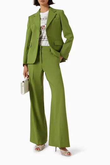 Palazzo Pants in Wool