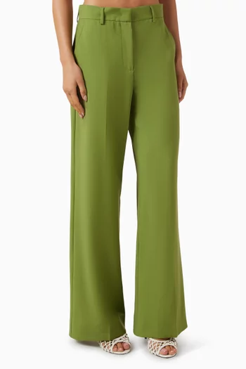 Palazzo Pants in Wool