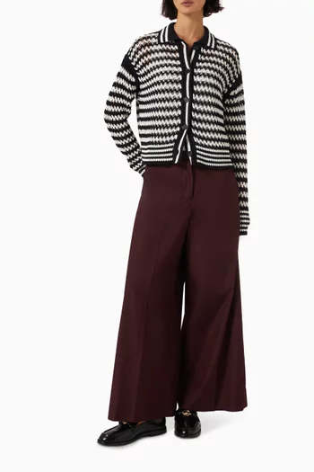 Film Cardigan in Cotton-knit
