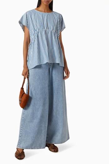 Wkdpanda Top in Cotton Poplin
