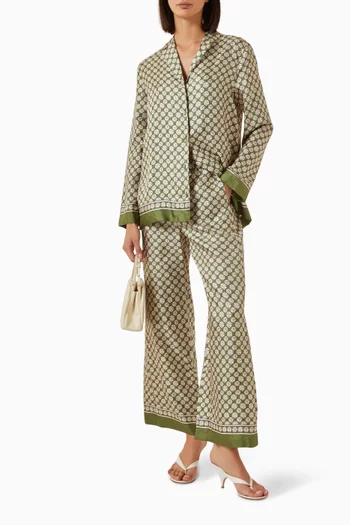 Stmmambo Shirt in Silk Twill