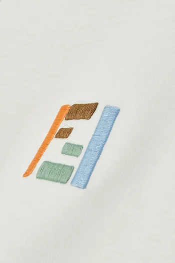 Logo Polo Shirt in Cotton
