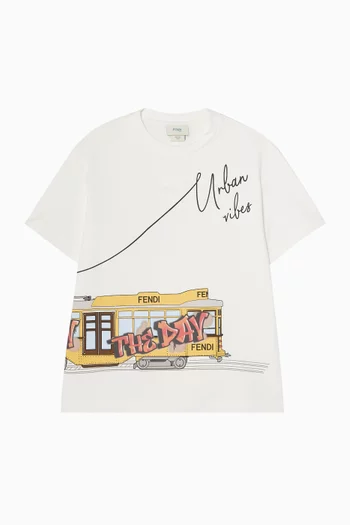 Urban City T-shirt in Cotton