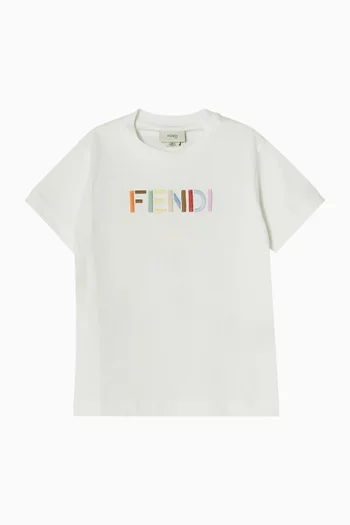 Logo T-shirt in Cotton