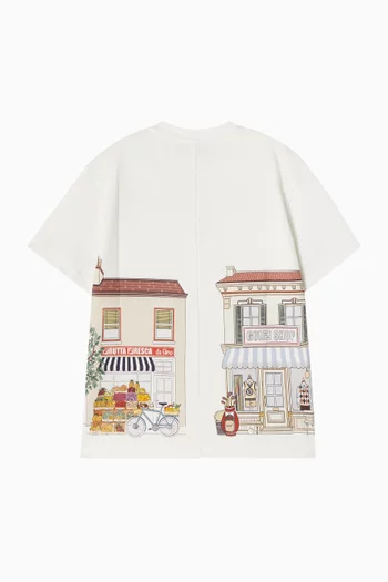 Ice Cream Shop T-Shirt in Cotton