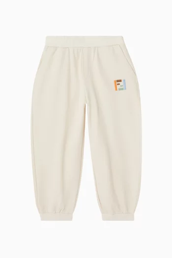 Logo Sweatpants in Cotton