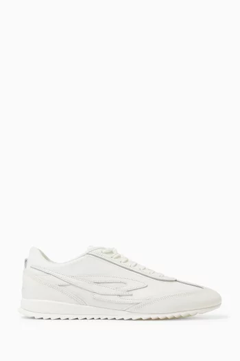 Riviera Sneakers in Fabric & Leather