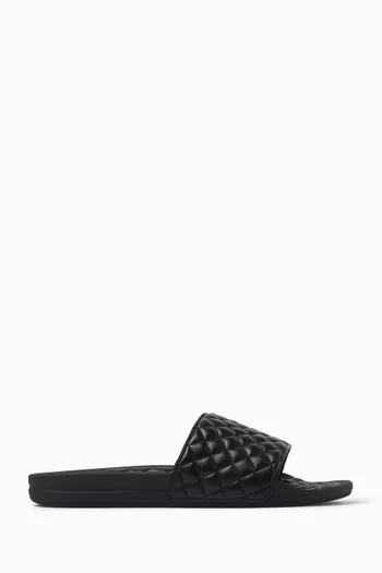 Lusso Slides in Leather