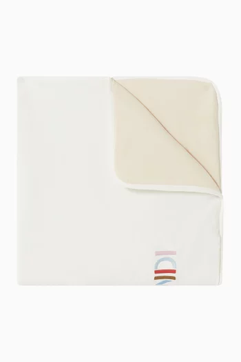 Logo-print Blanket
