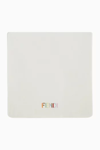 Logo-print Blanket