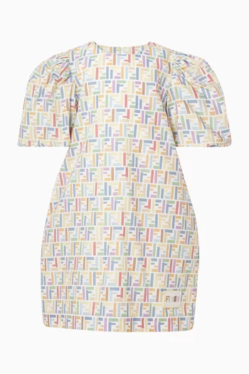 FF-print Dres in Cotton