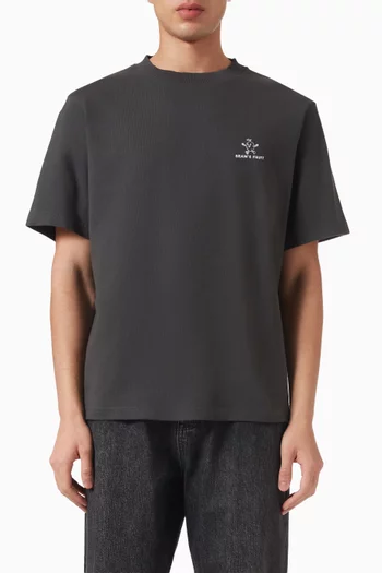 Lemon Outline T-shirt in Cotton
