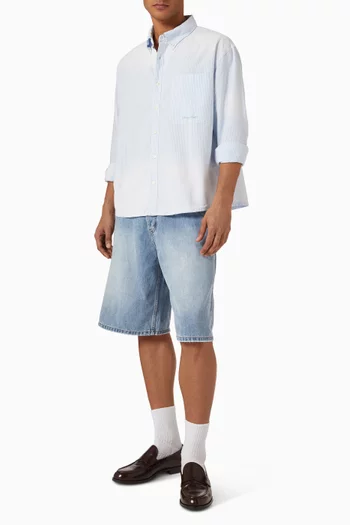 Distressed Oxford Shirt