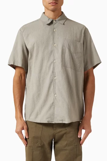 Salt Shirt in Cotton-linen