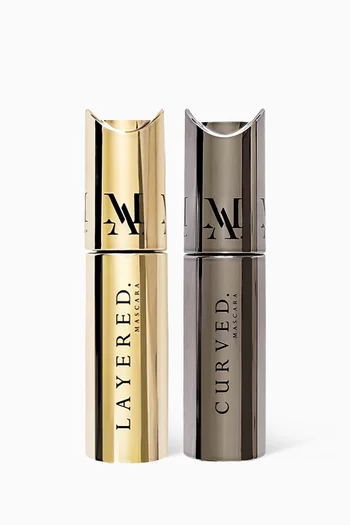 The Perfect Match Kit – Curved & Layered Clickable Mascara, 2 x 6.5ml