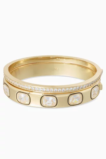Cubic Hinged Cuff Duo