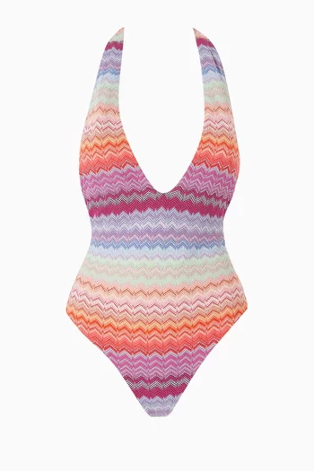 Remi One-piece Swimsuit in Cotton-blend